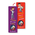 Lenticular Book Mark 18 mil (1.875" x 5.5") Full Color Custom Flip Imprint on front no back imprint